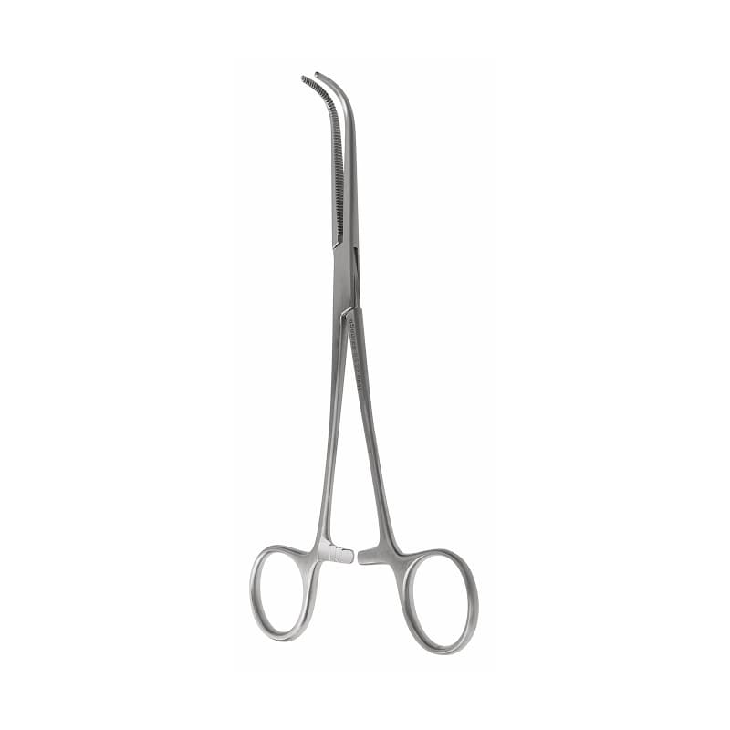 Curved Serrated Sponge / Dressing Forceps