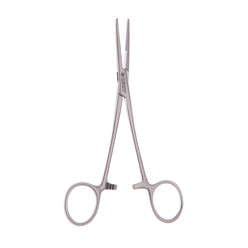 Straight Hemostatic Forceps (Serrated)