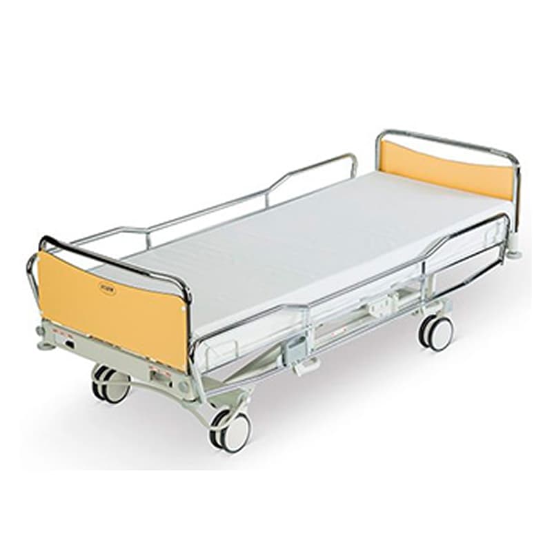 Hospital Bed with Colored Panels (Yellow)