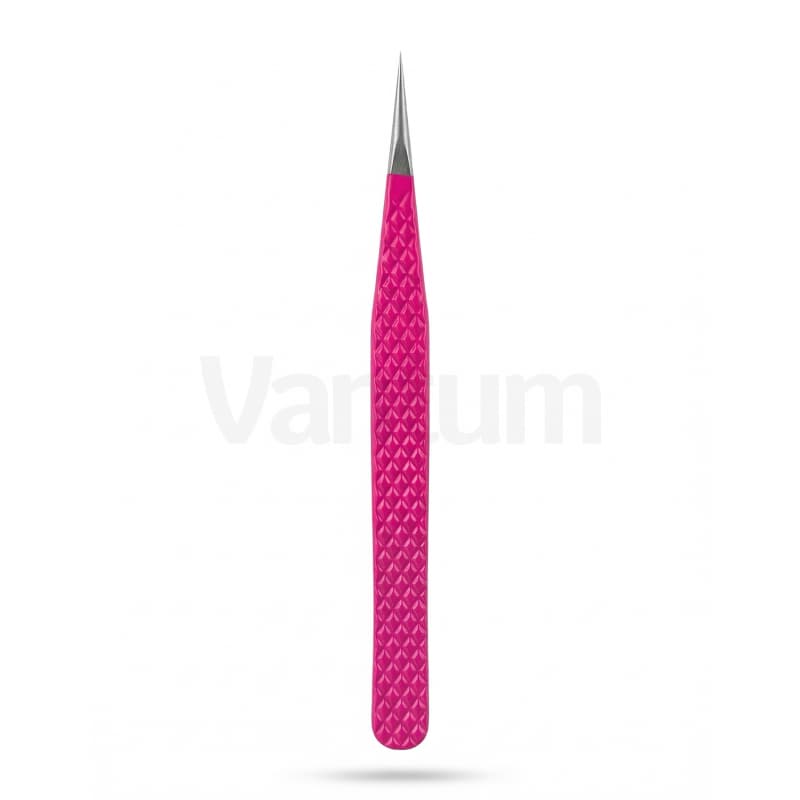 Straight Pointed Pink Tweezers