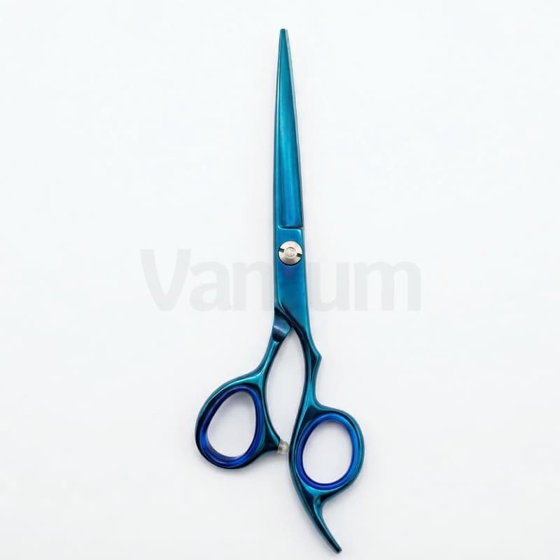 Blue Professional Hair Cutting Scissors