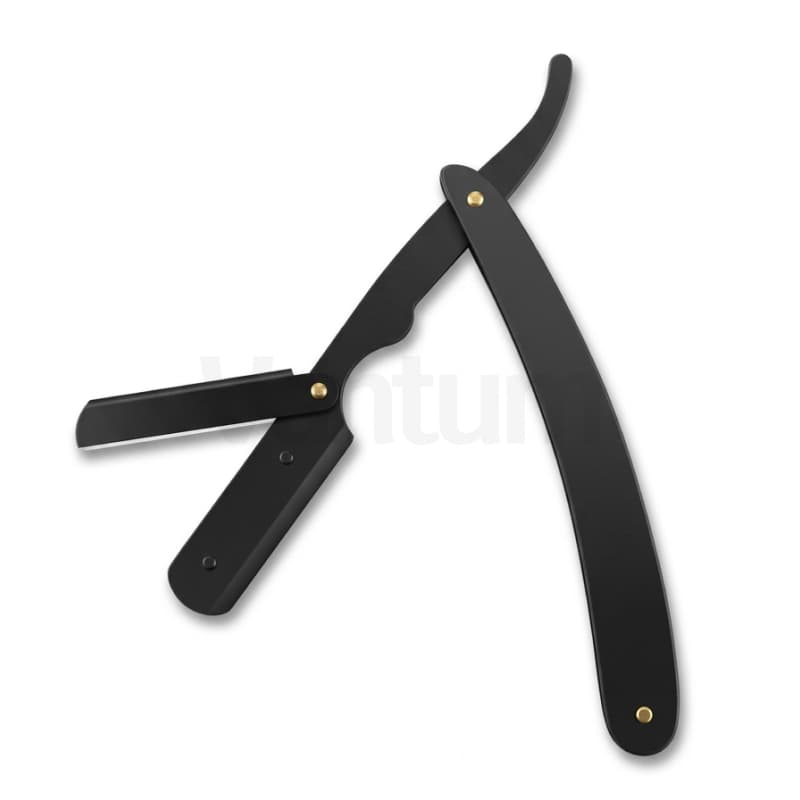 Black Straight Razor (Cut Throat)