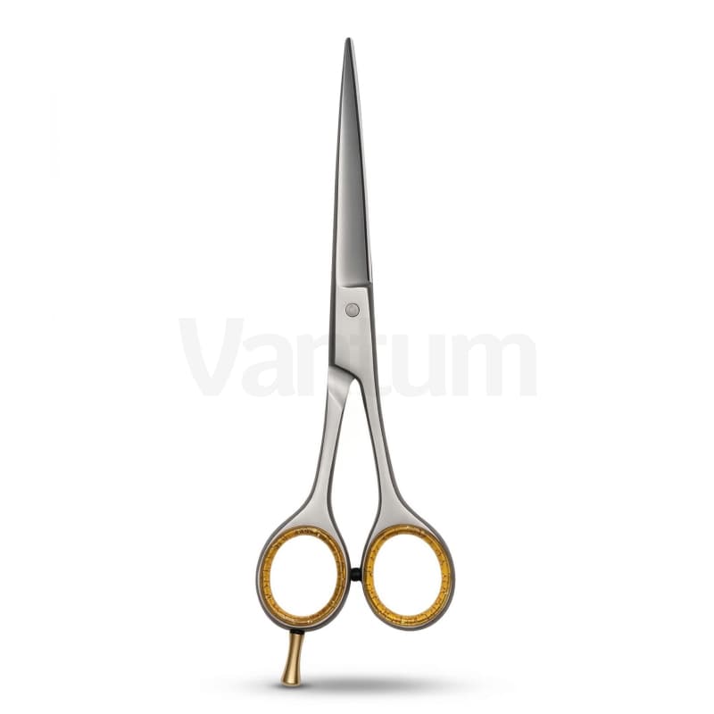 Silver Gold Professional Hair Cutting Scissors